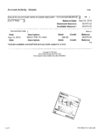 Bank Statement Canada Trust Bank PDF Template