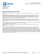 Bank Statement American Express Account Summary& Bank&Credit Card PDF
