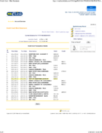 Bank Statement Ncbelink Credit Card Mini Statement Word&pdf