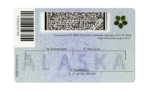 US Alaska Driver's License USA Driver License Template V1&2