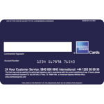 American Express Delta Airlines AE Card Generator Template