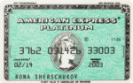 American Express Green Platinum AE Card Generator Template