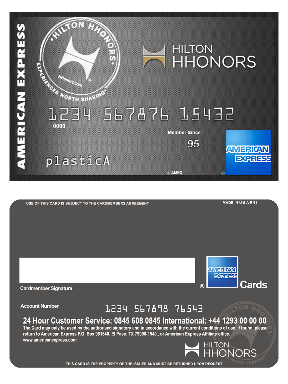 American Express Hilton HHonors Credit Card