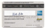 American Express KLM Air France AE Card Generator Template