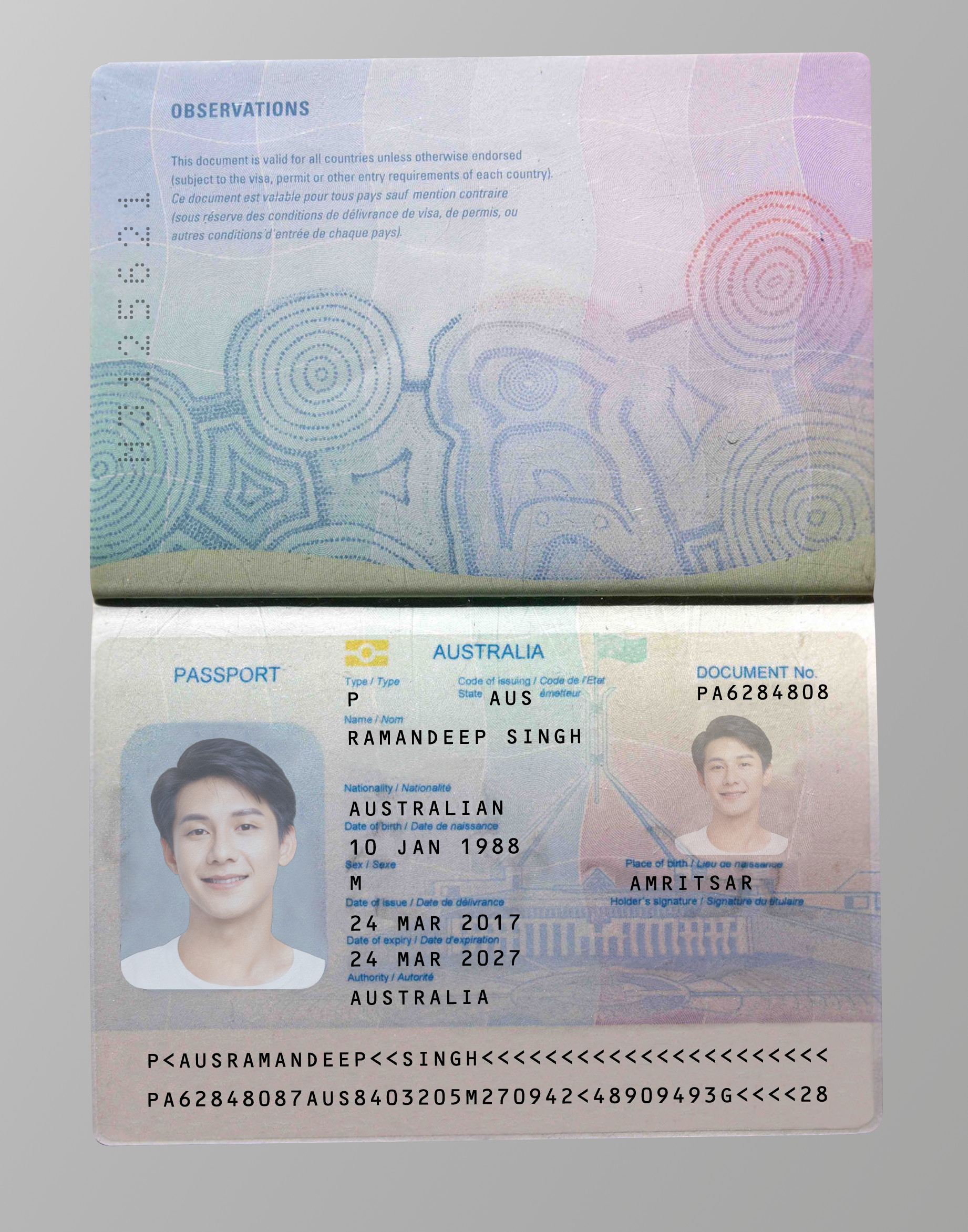 Australia Passport V2
