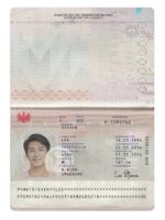 Austria Passport Template Photo Picture Template