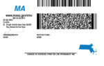 US Massachusetts Driver's License USA Driver License Template V1&2&3