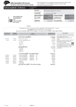 Bank Statement Thailand Krungthai Card Statement