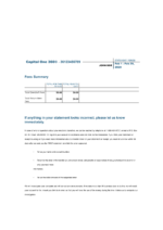 Bank Statement Capital One Bank Word Template
