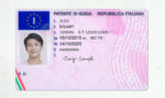 Italy Driver's License USA Driver License Template V1&2&3