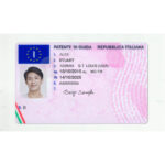 Italy Driver's License USA Driver License Template V1&2&3