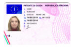 Italy Driver's License USA Driver License Template V1&2&3