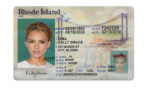 US Rhode Driver's License US Rhode Driver License Template V1&2