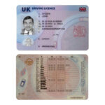 UK DRIVER'S LICENSE V1&2&3&4