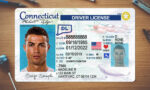 US Connecticut Driver's License USA Driver License Template V1&2