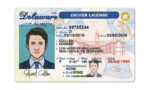 US Delaware Driver's License USA Driver License Template V1&2