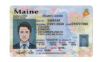 US Maine Driver's License USA Driver License Template