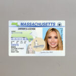 US Massachusetts Driver's License USA Driver License Template V1&2&3