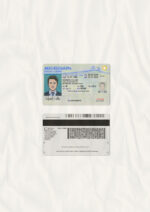US Michigan Driver's License USA Driver License Template