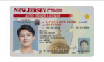US New Jersey Driver's License USA Driver License Template V1&2