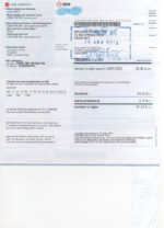 Ediable Utility Bills France EDF Bill-PSD Template V1&2&3