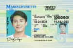 US Massachusetts Driver's License USA Driver License Template V1&2&3