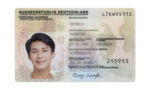Germany ID CARD Template Design ID Card Template V1&V2&V3&V4