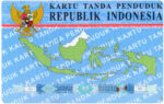 Indonesia ID CARD Template Design ID Card Template V1&V2
