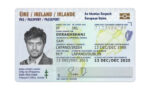 Ireland ID CARD Template Design ID Card Template