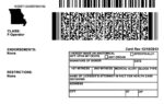 US Missouri Driver's License USA Driver License Template