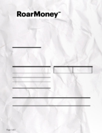 Bank Statement MoneyLion Bank word Template
