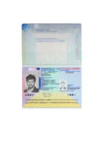 Netherlands Passport Template Photo Picture Template