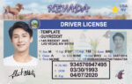 US Nevada Driver's License USA Driver License Template V1&2&3