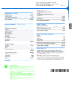 Paystub Generator COX.com Proof Template PDF