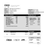 Paystub Generator EGS Company Proof Template PDF