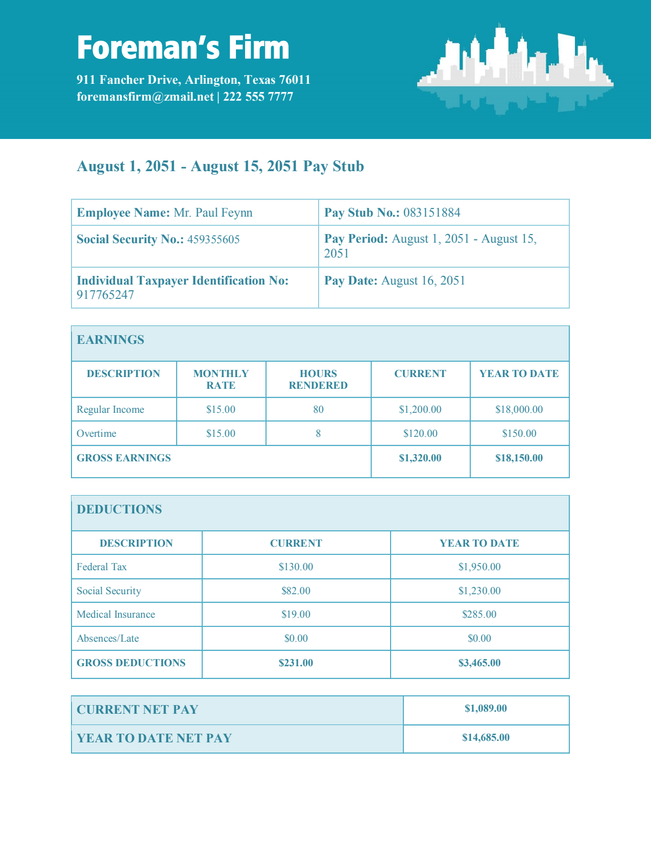 Paystub-Foreman’s Firm-word_1