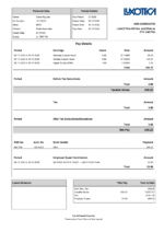 Paystub Generator Luxottica retail Australia Proof Template PDF