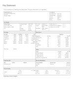 Paystub Generator Motorola Mobility LLC Pay Statement Template PDF