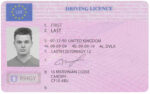 UK DRIVER'S LICENSE V1&2&3&4