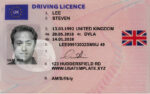 UK DRIVER'S LICENSE V1&2&3&4