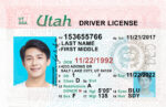 US Utah Driver's License US Driver License Template
