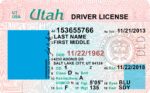 US Utah Driver's License US Driver License Template