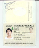 Chile Passport Template Photo Picture Template