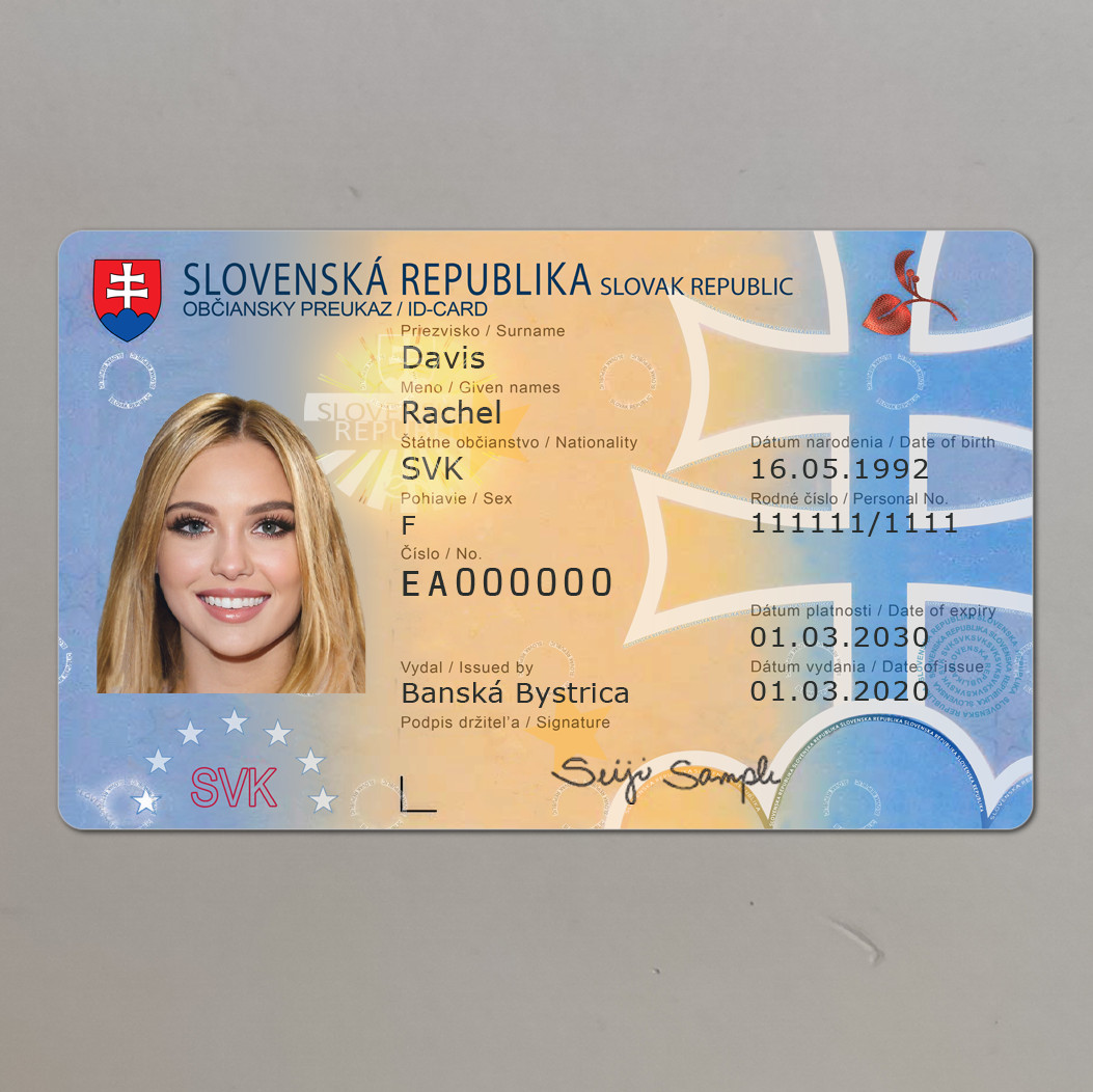 Slovak-ID SVK ID нов