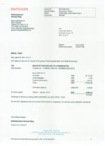 Ediable Utility Bills Statement Switzerland Raiffeisen Bank