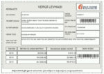Ediable Utility Bills Turkey Address&Tax Proof vergi_levhası Blank Template
