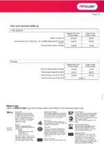 Ediable Utility Bills UK NPower Energy Electricity Bill Blank Template-V1&2&3