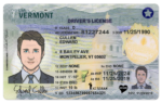 US Vermont Driver's License  V1&V2