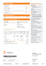Ediable Utility Bills Australia Origin Natural Gas Invoice-PDF Template