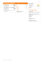 Ediable Utility Bills Australia Origin Natural Gas Invoice-PDF Template